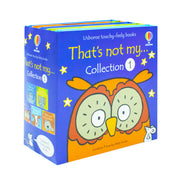 Usborne Touchy-Feely That's not my collection 5 Book Set (That's Not My Robot, Wombat, Qwl, Elephant, Cow) - The Book Bundle