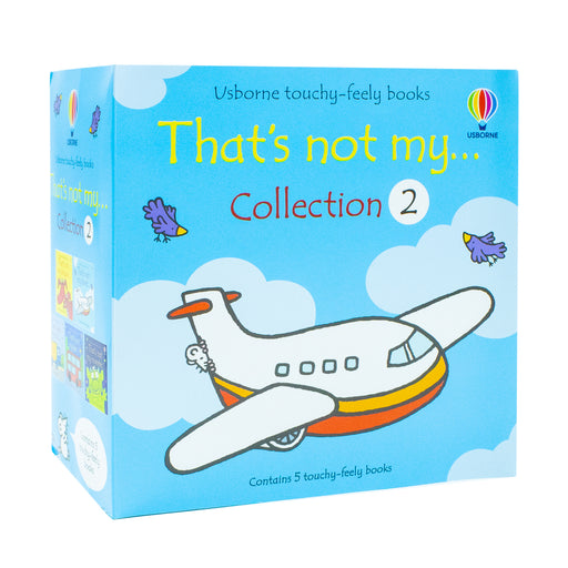 Usborne Touchy-Feely Books That's Not my... Collection 2: 5 Books Set (Truck, Plane, Monster, Dragon, Bus) - The Book Bundle