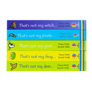 Usborne touchy-feely books That's not my... Collection 4: 5 Books Set (Witch, Pirate, Goat, Frog, Deer) - The Book Bundle