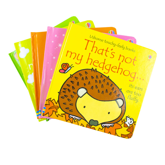 Usborne Touchy-feely books That's not My... Collection 6: 5 Books Set (Bee, Fairy, Hedgehog, Meerkat, Tiger) - The Book Bundle