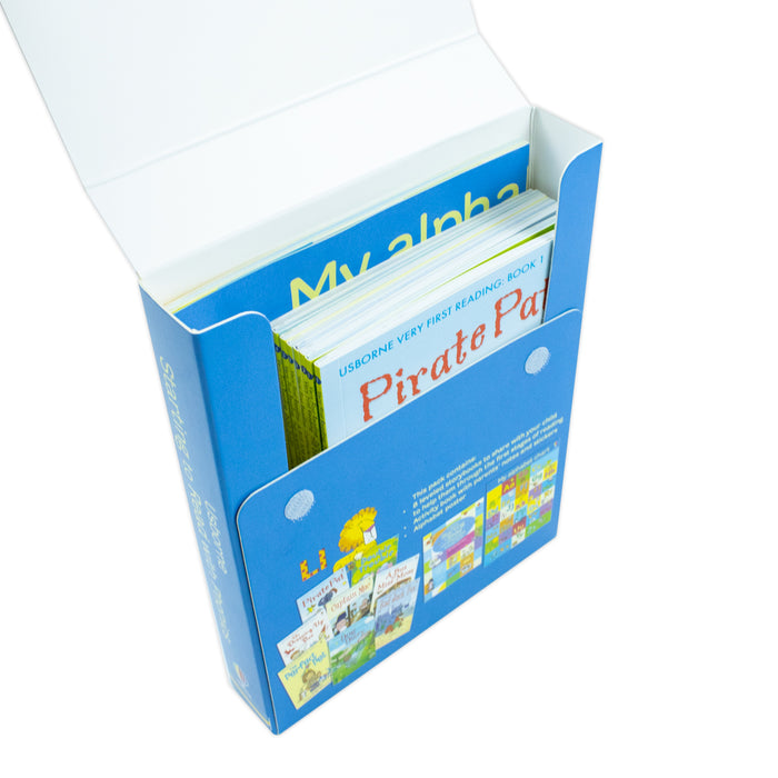 Usborne Starting to Read With Phonics 8 Books Collection Box Set With Activity Book - The Book Bundle