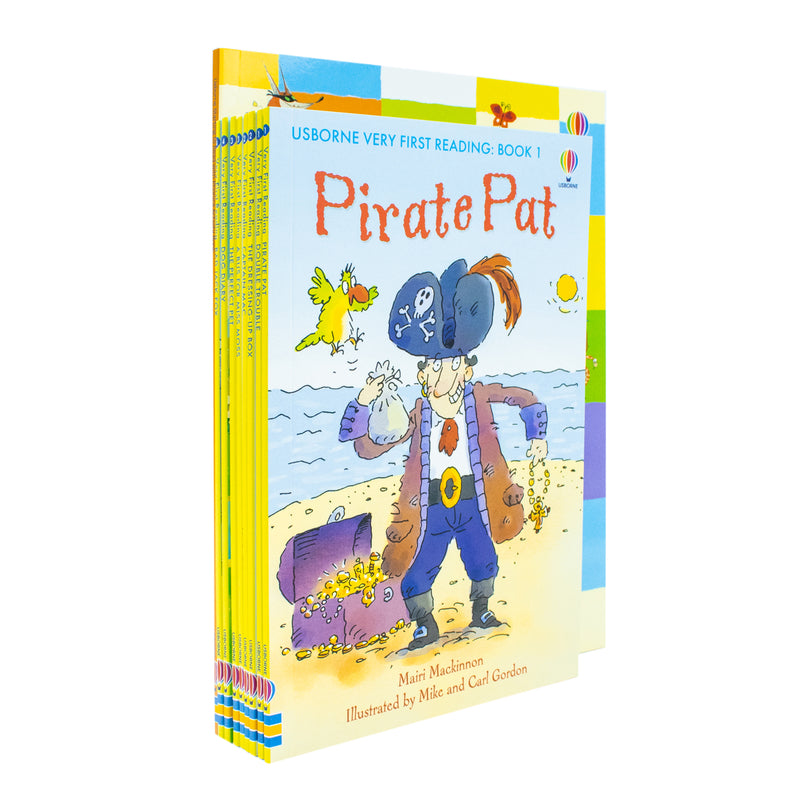 Usborne Starting to Read With Phonics 8 Books Collection Box Set With Activity Book - The Book Bundle