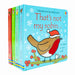 Usborne Touchy-Feely Thats not My Christmas Collection 4 Books Set (Christmas Fairy, Robin, Elf & Angel) - The Book Bundle