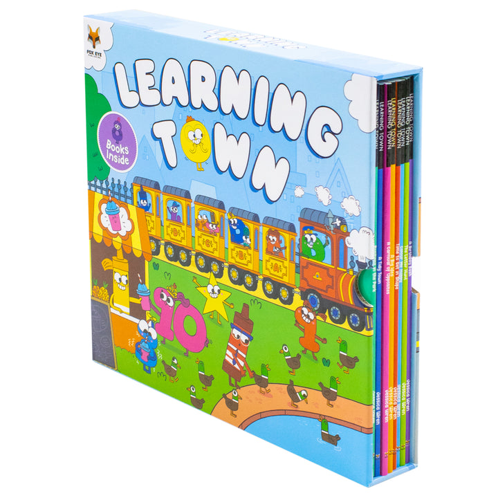 Learning Town 8 Books Collection Set by Jessica Wren  - Fiction - Paperback