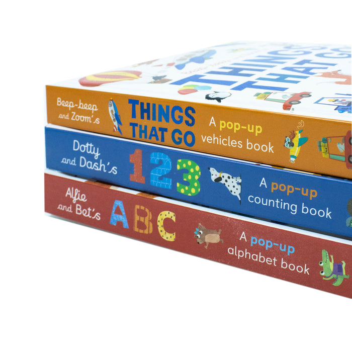 Little Learner's Pop-Up Collection 3 Books Collection Box Set by Little Tiger - The Book Bundle