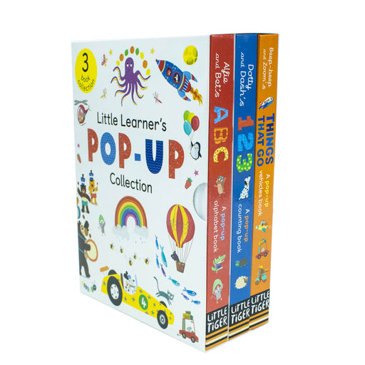 Little Learner's Pop-Up Collection 3 Books Collection Box Set by Little Tiger - The Book Bundle