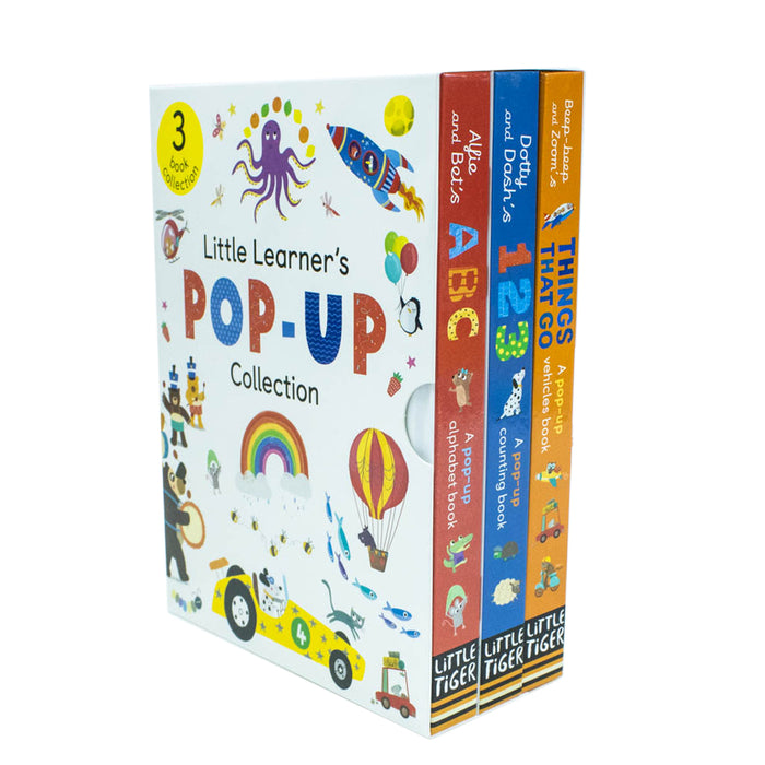 Little Learner's Pop-Up Collection 3 Books Collection Box Set by Little Tiger - The Book Bundle