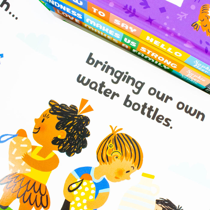 My First Behaviour and Manners Library 4 Books Collection Set by Sophie Beer - The Book Bundle