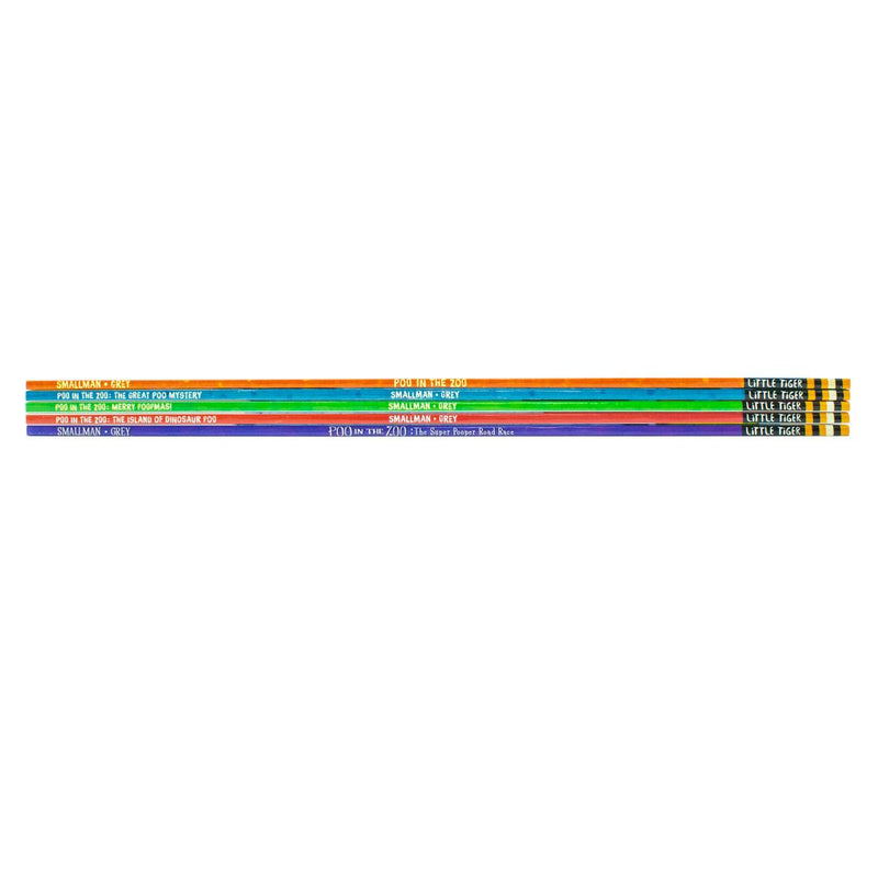 Poo in the Zoo Series 5 Books Collection Set By Smallman & Grey - The Book Bundle