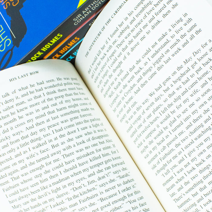 Sherlock Holmes His Greatest Cases 5 Books Boxed Set By Arthur Conan Doyle - The Book Bundle