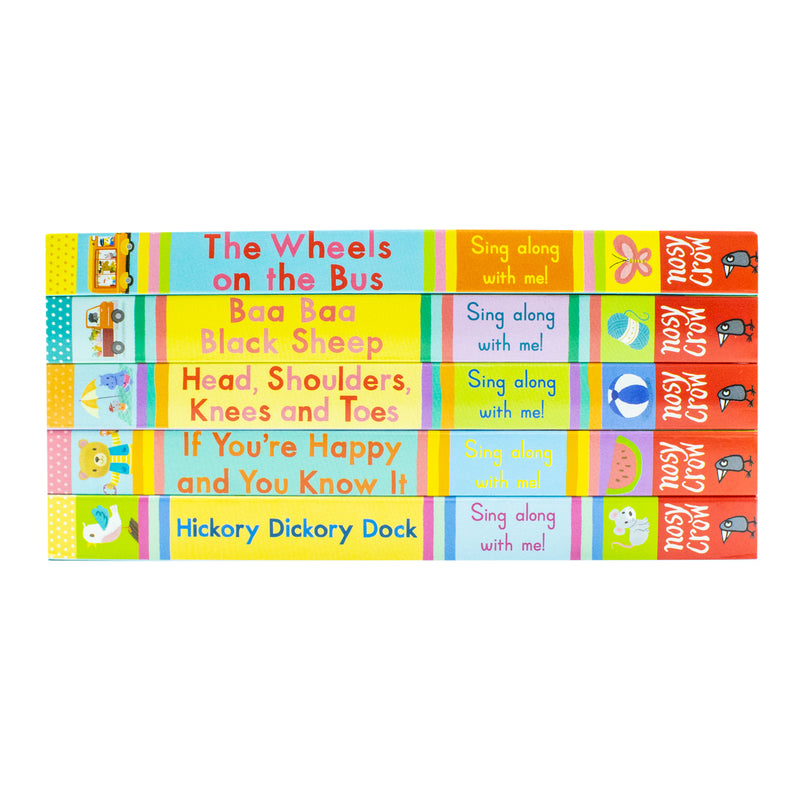 Sing Along With Me! Series 5 Books Collection Set By Yu-hsuan Huang(The Wheels on the Bus) - The Book Bundle