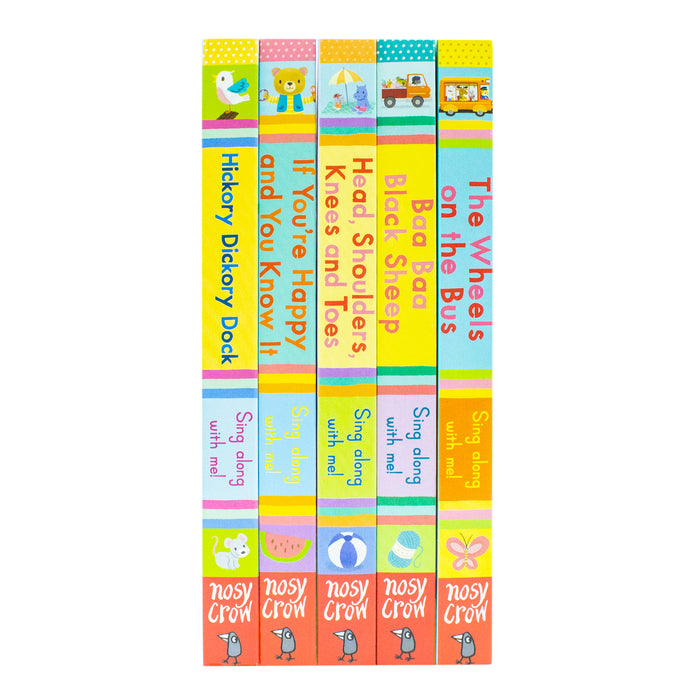 Sing Along With Me! Series 5 Books Collection Set By Yu-hsuan Huang(The Wheels on the Bus) - The Book Bundle