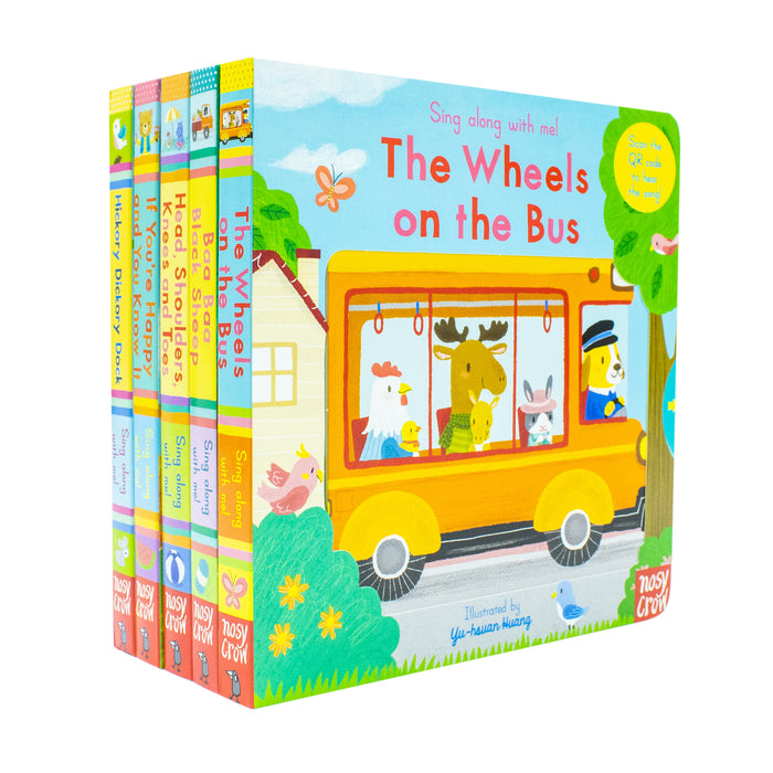 Sing Along With Me! Series 5 Books Collection Set By Yu-hsuan Huang(The Wheels on the Bus) - The Book Bundle