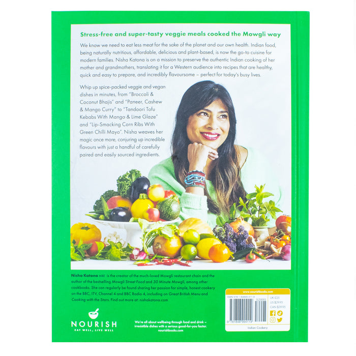 Meat Free Mowgli - Simple & Delicious Plant-Based Indian Meals By Nisha Katona - The Book Bundle