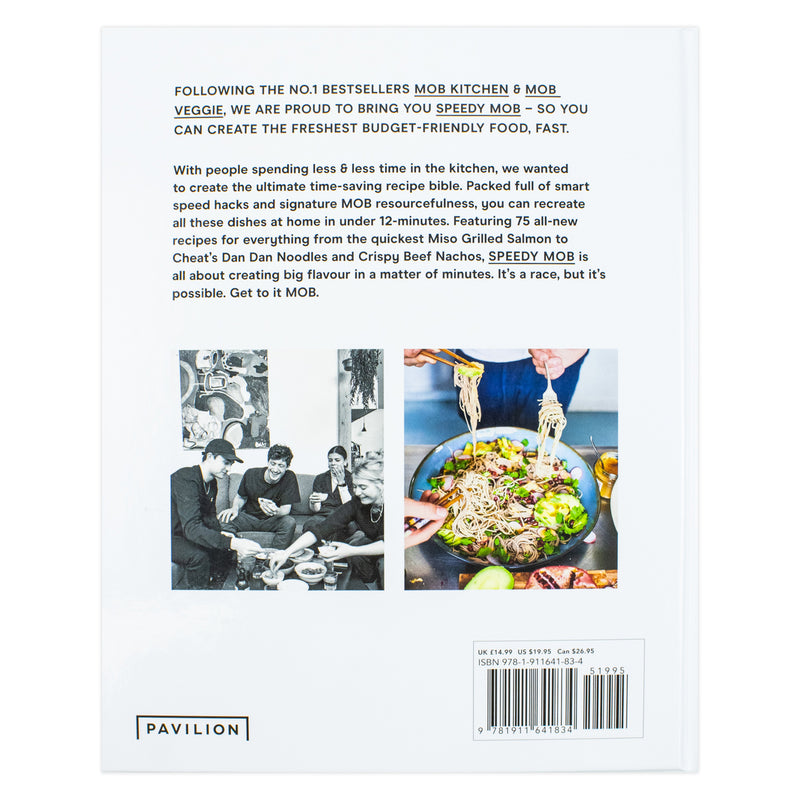 Speedy MOB: 12-minute meals for 4 people by Ben Lebus - The Book Bundle