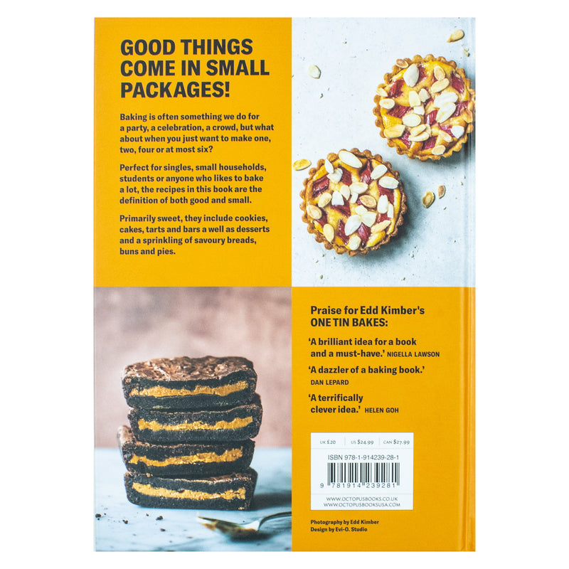 Small Batch Bakes: Baking cakes, cookies, bars and buns for one to six people (Edd Kimber Baking Titles) Hardcover - The Book Bundle