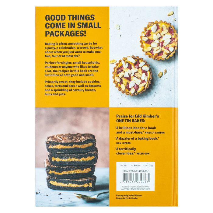 Small Batch Bakes: Baking cakes, cookies, bars and buns for one to six people (Edd Kimber Baking Titles) Hardcover - The Book Bundle