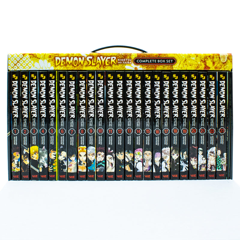 Demon Slayer Complete Box Set: Includes volumes 1-23 with premium (Demon Slayer: Kimetsu no Yaiba) - The Book Bundle