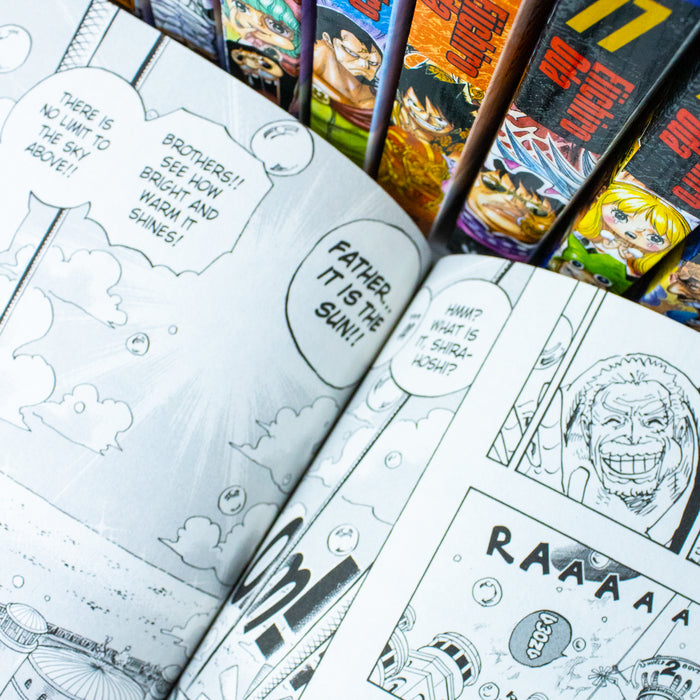 One Piece Box Set 4: Dressrosa to Reverie: Volumes 71-90 with Premium - The Book Bundle