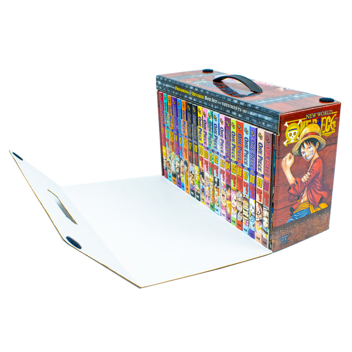 One Piece Box Set 4: Dressrosa to Reverie: Volumes 71-90 with Premium - The Book Bundle