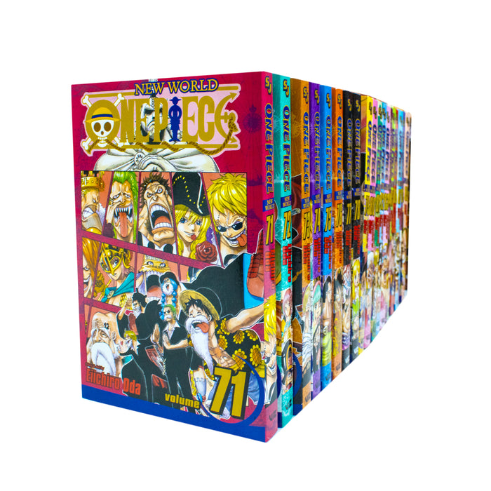 One Piece Box Set 4: Dressrosa to Reverie: Volumes 71-90 with Premium - The Book Bundle