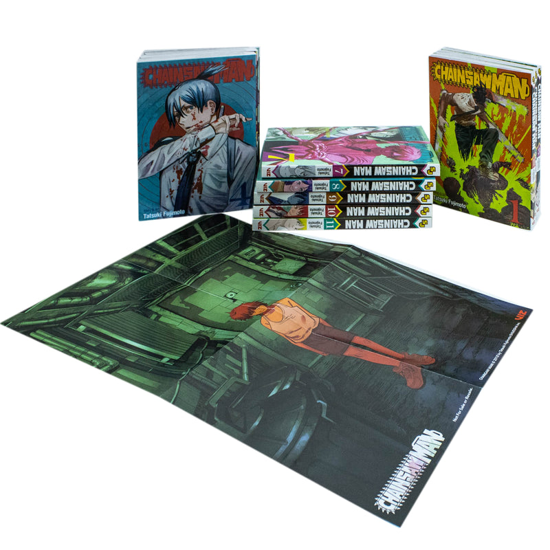 Chainsaw Man Box Set: Includes Volumes 1-11  by Tatsuki Fujimoto - The Book Bundle