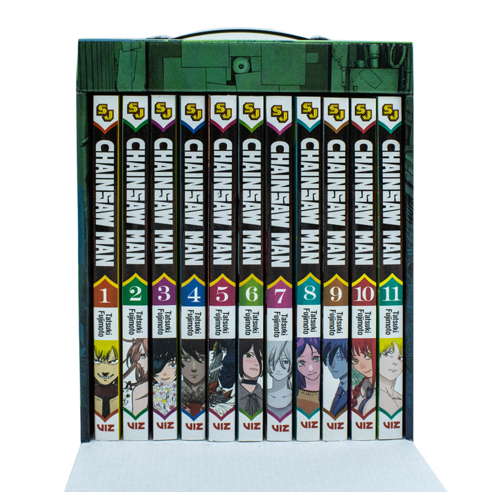 Chainsaw Man Box Set: Includes Volumes 1-11  by Tatsuki Fujimoto - The Book Bundle