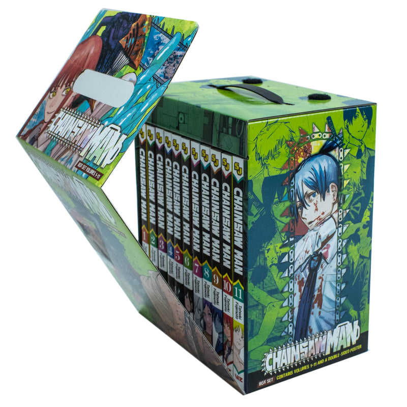 Chainsaw Man Box Set: Includes Volumes 1-11  by Tatsuki Fujimoto - The Book Bundle