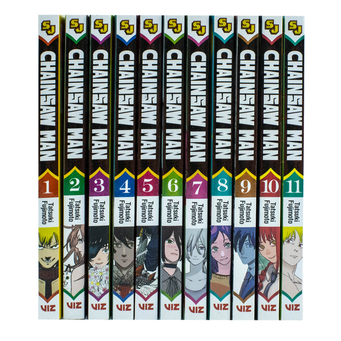 Chainsaw Man Box Set: Includes Volumes 1-11  by Tatsuki Fujimoto - The Book Bundle