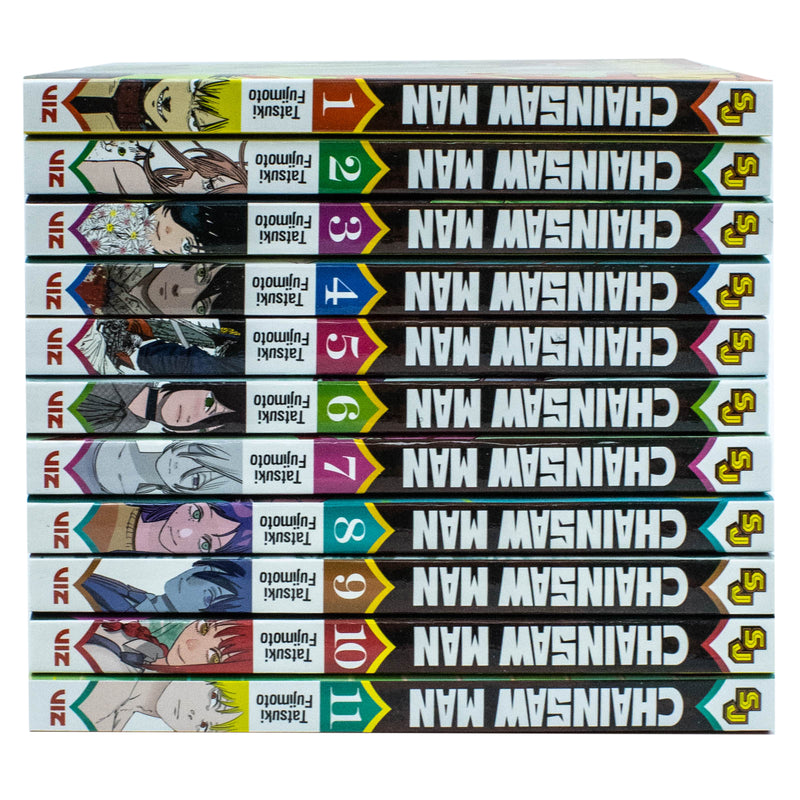 Chainsaw Man Box Set: Includes Volumes 1-11  by Tatsuki Fujimoto - The Book Bundle