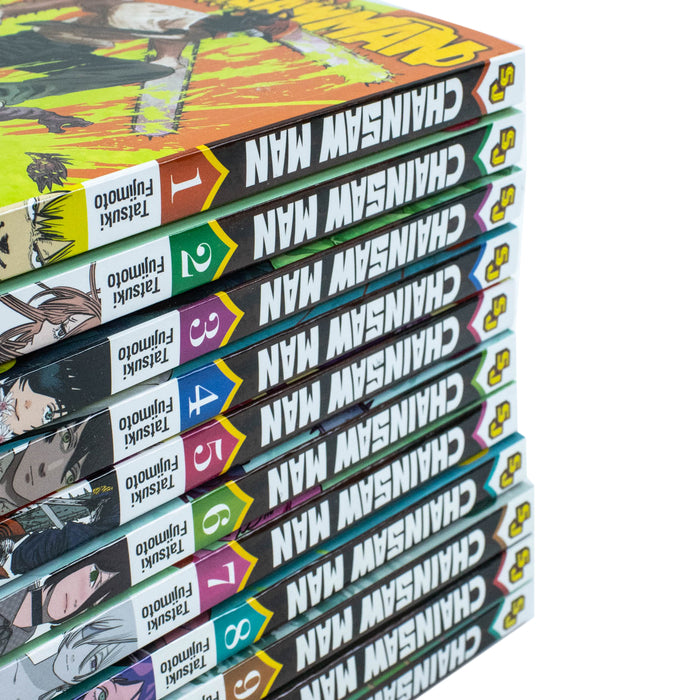 Chainsaw Man Box Set: Includes Volumes 1-11  by Tatsuki Fujimoto - The Book Bundle