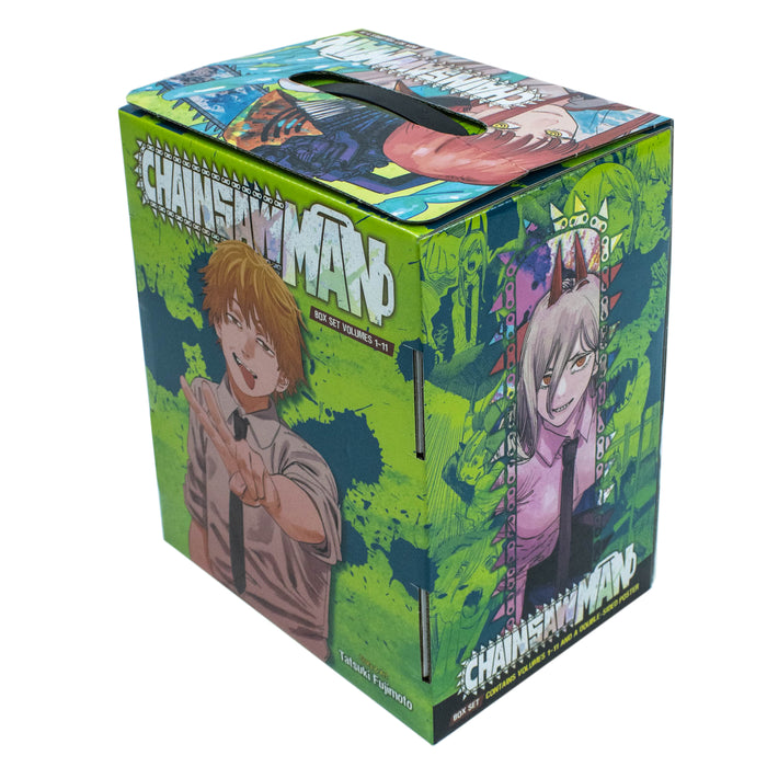 Chainsaw Man Box Set: Includes Volumes 1-11  by Tatsuki Fujimoto - The Book Bundle