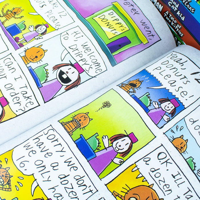 Dog Man (Book 1-12) by Dav Pilkey 12 Books Collection Set (Dog Man, Unleashed, A Tale of Two Kitties, Dog Man and Cat Kid) - The Book Bundle