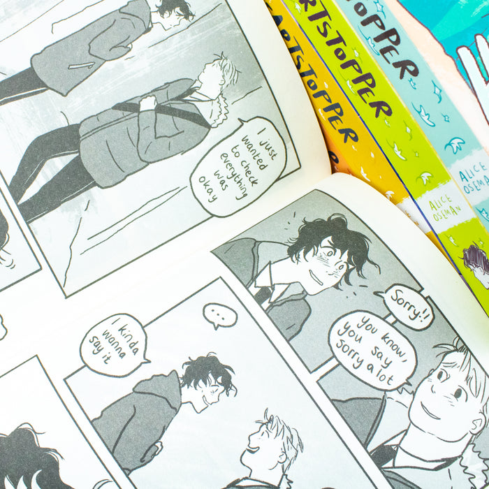 Heartstopper Series by Alice Oseman 5 Books Collection Set (Volumes 1-5) - The Book Bundle