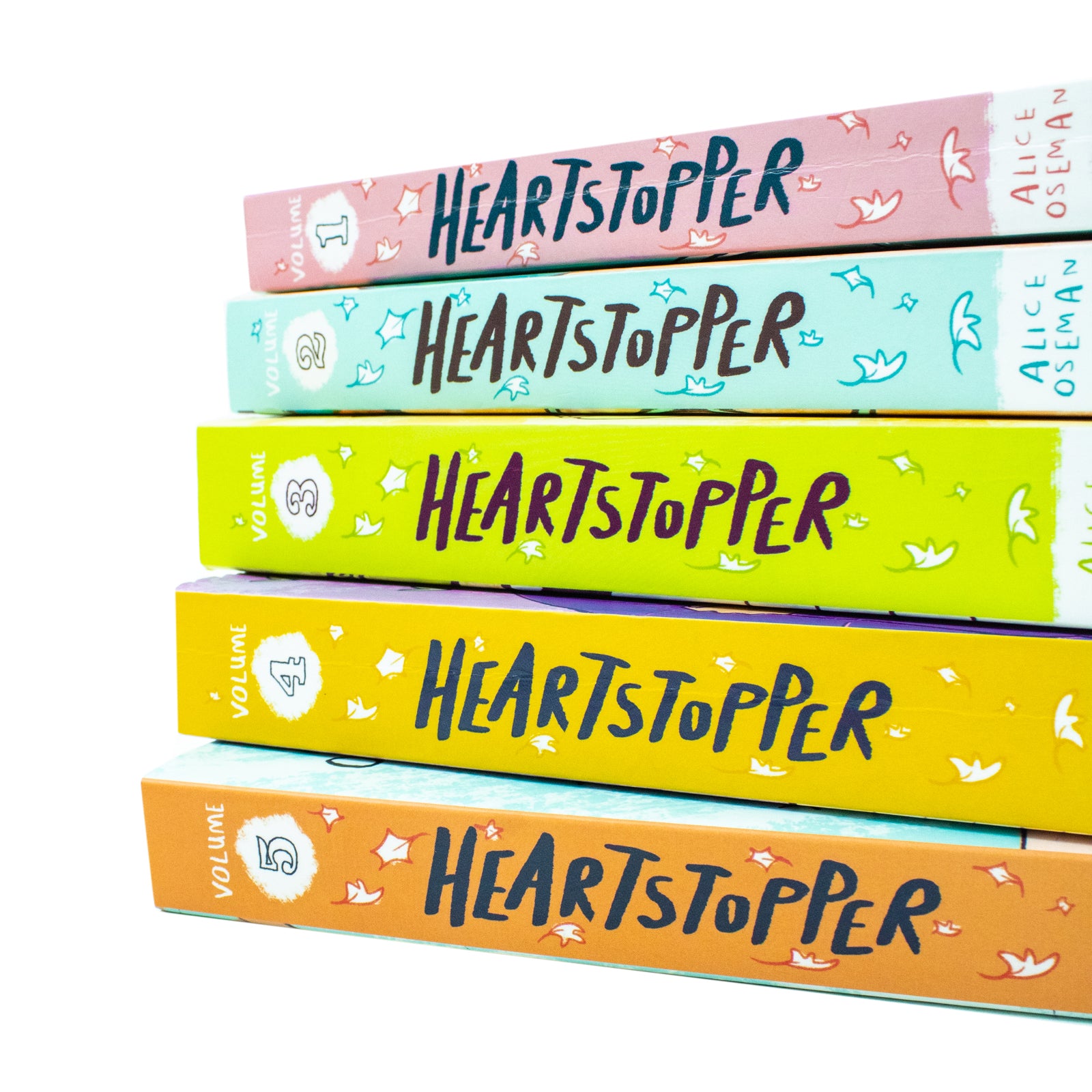 Heartstopper Series by Alice Oseman 5 Books Collection Set