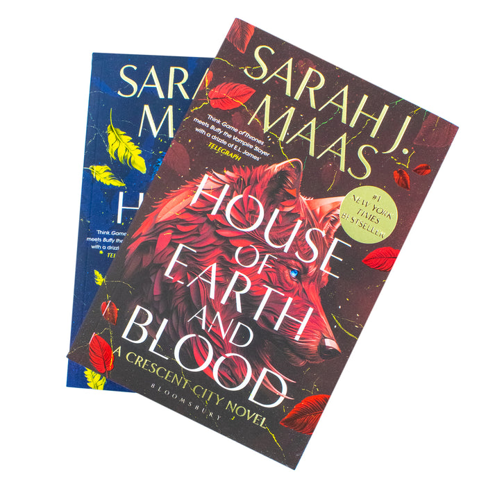 House of Earth and Blood and House of Sky and Breath 2 Books Collection Set - The Book Bundle