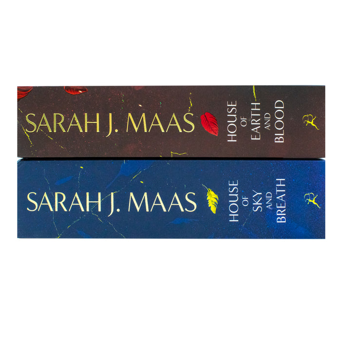 House of Earth and Blood and House of Sky and Breath 2 Books Collection Set - The Book Bundle