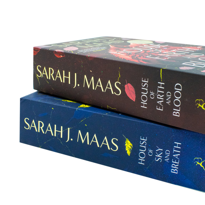 House of Earth and Blood and House of Sky and Breath 2 Books Collection Set - The Book Bundle