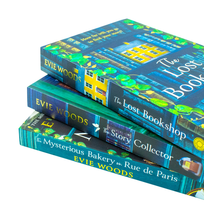 Evie Woods Collection 3 Books Set (Lost Bookshop, Story Collector, Mysterious Bak) - The Book Bundle
