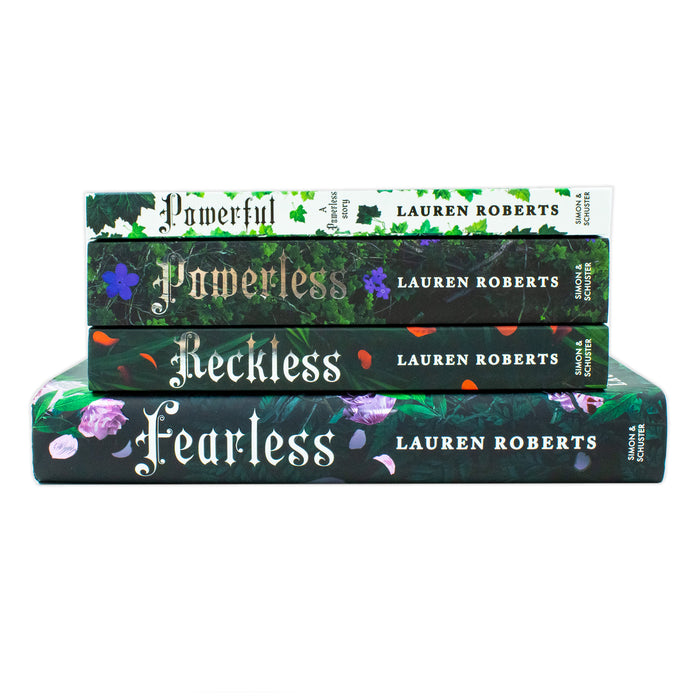 Powerless Trilogy 4 Books Collection Set by Lauren Roberts Fearless(HB), Reckless - The Book Bundle