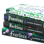 Powerless Trilogy 4 Books Collection Set by Lauren Roberts Fearless(HB), Reckless - The Book Bundle