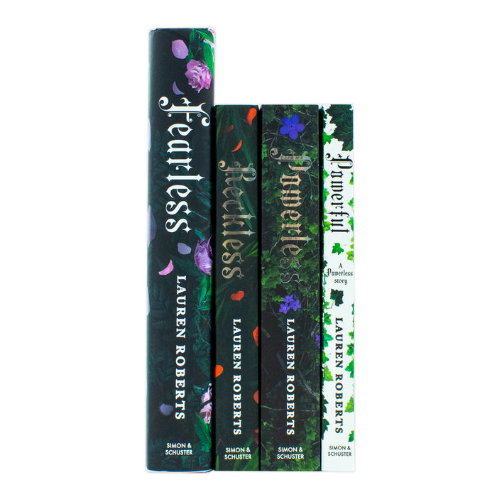 Powerless Trilogy 4 Books Collection Set by Lauren Roberts Fearless(HB), Reckless - The Book Bundle
