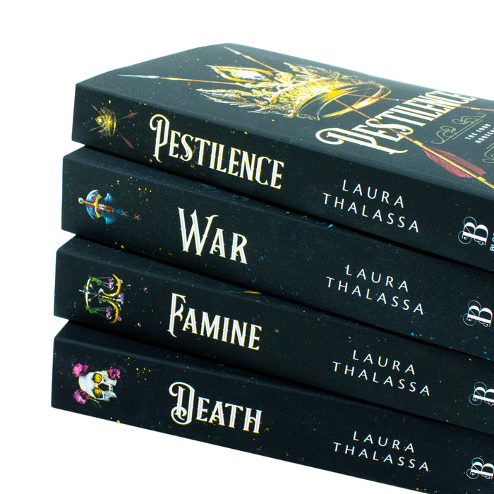 The Four Horsemen Series 4 Books Collection Set (Pestilence, War, Famine & Death) - The Book Bundle