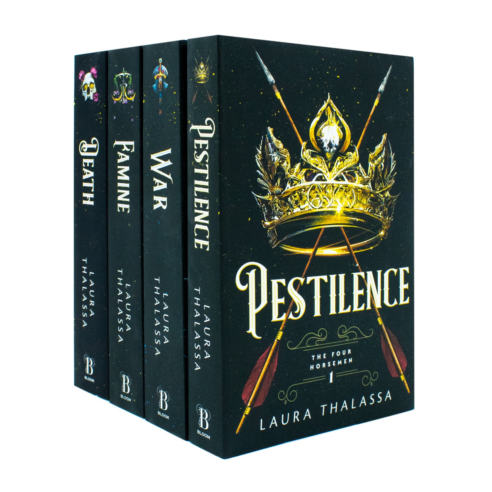 The Four Horsemen Series 4 Books Collection Set (Pestilence, War