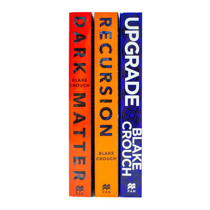 Blake Crouch 3 Books Collection Set (Dark Matter, Recursion & Upgrade) - The Book Bundle