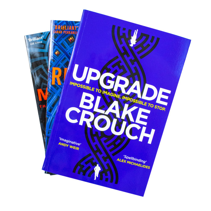 Blake Crouch 3 Books Collection Set (Dark Matter, Recursion & Upgrade) - The Book Bundle