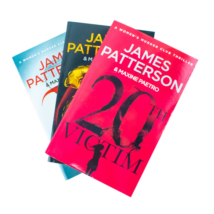 Women's Murder Club Series by James Patterson 3 Books Collection Set (20th Victim, 21st Birthday, 22 Seconds) - The Book Bundle