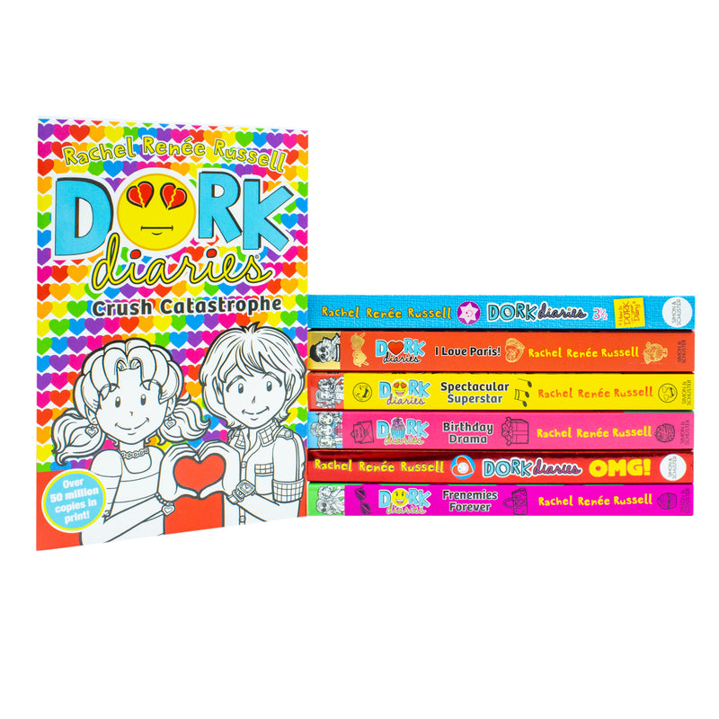 Dork Diaries Series Vol 11-17 Collection 7 Books Set (Frenemies Forever) - The Book Bundle