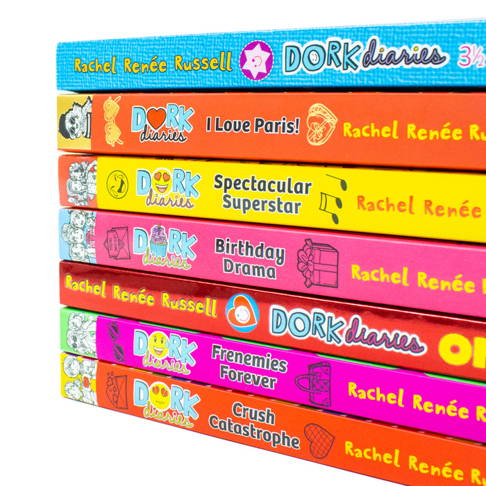 Dork Diaries Series Vol 11-17 Collection 7 Books Set (Frenemies Forever) - The Book Bundle