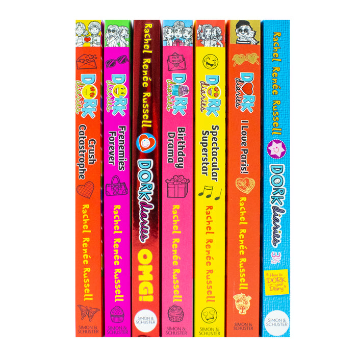 Dork Diaries Series Vol 11-17 Collection 7 Books Set (Frenemies Forever) - The Book Bundle